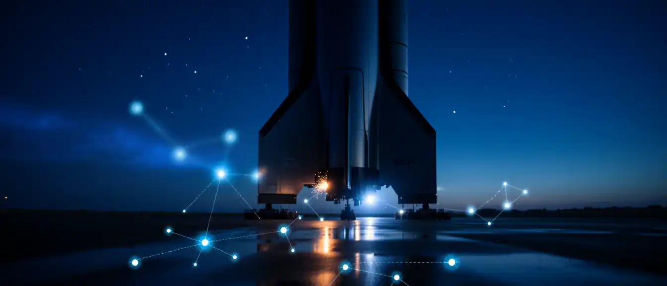 Космическая экспансия в цифрах: как SpaceX делает ставку на ИИ и Starlink, несмотря на падение акций