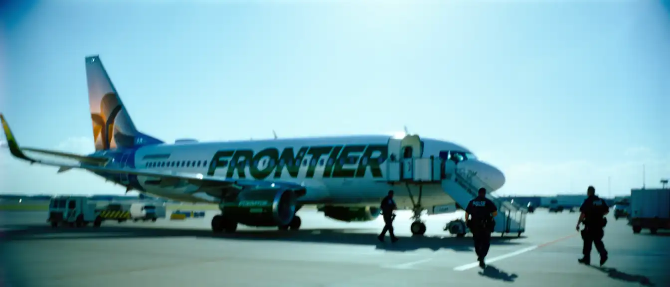Угроза в небе над Техасом: пассажир самолета Frontier Airlines оказался в центре полицейской облавы