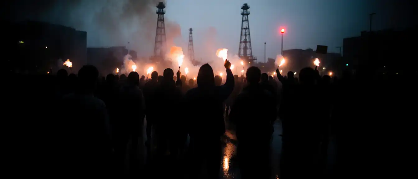 Мировые протесты вспыхнули из-за резкого подорожания электроэнергии и горючего