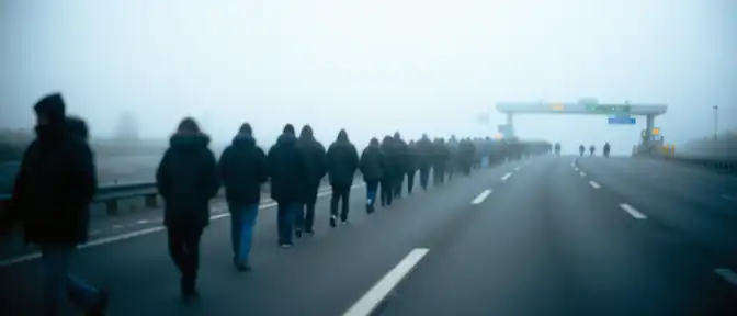 Битва за очередь: почему на границе в Нарве не нашли криминала, но люди стоят сутками