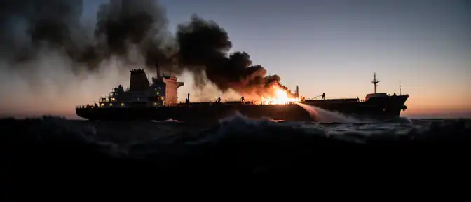 Огонь в Красном море: хуситы атаковали саудовские танкеры в ответ на блокаду