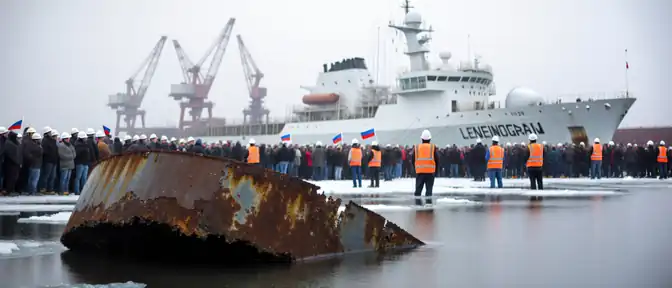 Алексей Лихачев анонсировал торжественный спуск атомного ледокола Ленинград на начало декабря