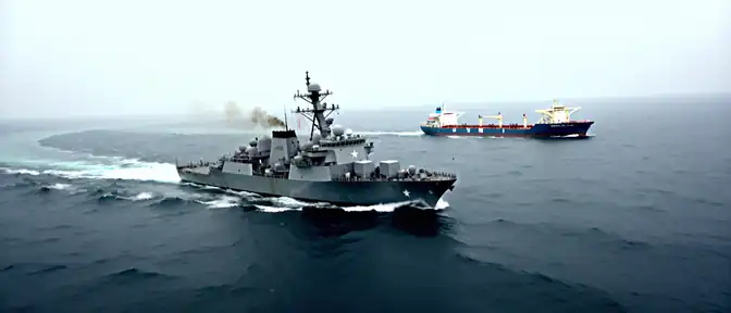 Морской заслон США: как американские ВМС меняют маршруты торгового флота в зоне иранской блокады